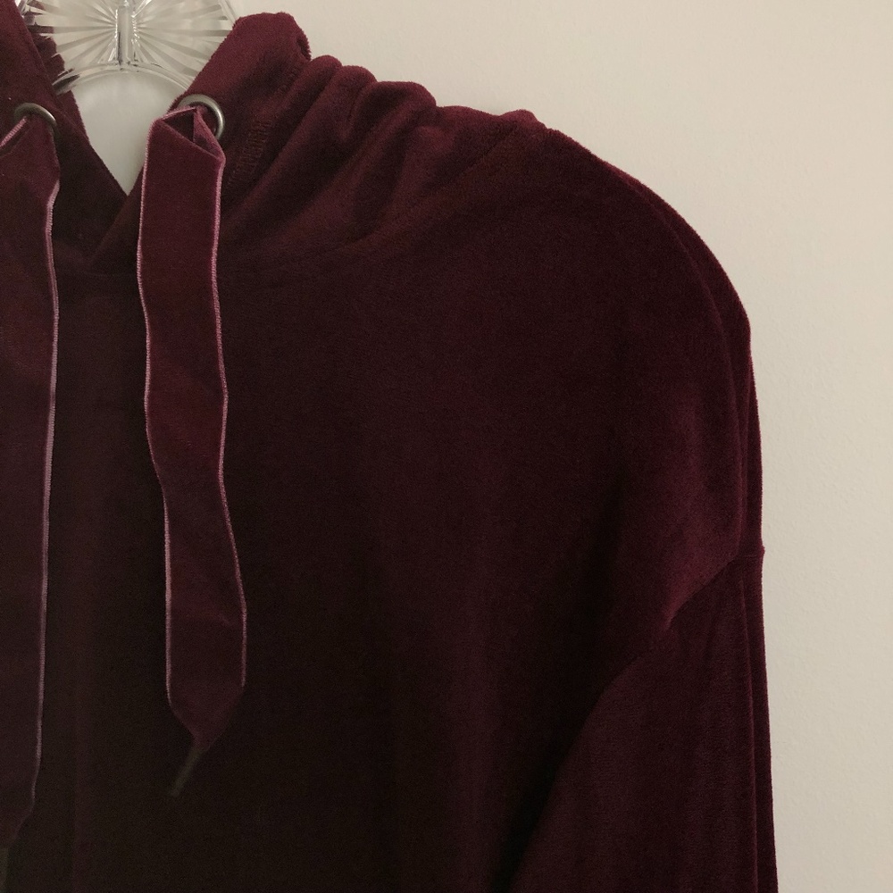 NEVER WORN Anthropologie Daily Practice Matching Velour Tracksuit Womens XS/S - Picture 4 of 14